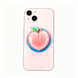 Support de téléphone magnétique en acrylique personnalisé en gros, support de téléphone à aimant puissant, support de doigt personnalisé pour coque d'iPhone, cadeau en gros - Product Image 4