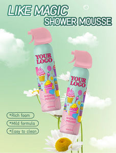 Limpiador de burbujas de bebé de etiqueta privada directa de fábrica, caramelo blanqueador, vitamina C, hidratante para niños, Mousse de ducha de baño para niños - Product Image 3