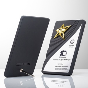 Plaque d'autorisation haut de gamme, médaille personnalisée <span class=keywords><strong>en</strong></span> marbre, certificat personnalisé, lettre d'honneur, plaque de concessionnaire, JT20250074 Chine - Product Image 5