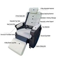 Siège en cuir Aero pour Toyota Coaster Sprinter Alphard 30, vente en gros, MOQ 2 pièces, direct usine, siège de capitaine pour bus VIP Haomi
