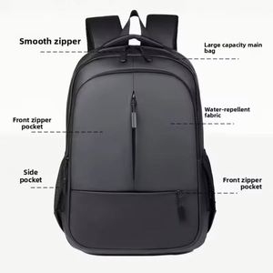 Custom logo Men's Stylish Casual Simple <b>Business</b> Waterproof Breathable Large-capacity Outdoor Travel <b>Backpack</b> Laptop <b>Backpack</b> - Product Image 3