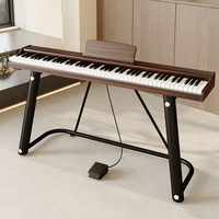 Günstiges tragbares Digitalpiano mit 88 Hammermechanik-Tasten und integriertem Lautsprecher für Schulen