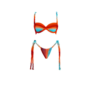 TW Fashion Swimsuit Hawaii Bikini <strong>Sexy</strong> Bathing <strong>Suit</strong> With 3 Pieces Set Bikini Swimwear Women Cover up - Product Image 2