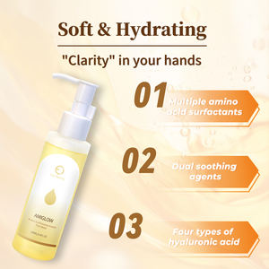 기름 먼지 제거에 효과적인 부드러운 투명 세안 피부 보호 배리어 잎 피부 편안하고 단단하지 않은 퍼밍 기능 - Product Image 4