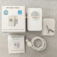 Détecteur de mouvement PIR WiFi Tuya, détecteur infrarouge de corps humain, antivol, sécurité, application de contrôle à distance pour Smart Life Alexa