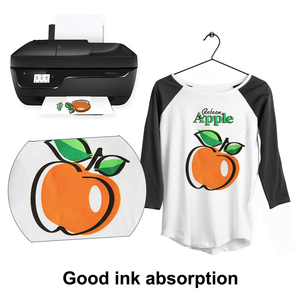 100 sheets gói A3/A4 ánh sáng/tối phun Giấy Truyền nhiệt cho máy in phun cotton T-Shirt vải in ấn - Product Image 3