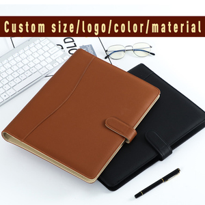 Nhà máy cung cấp giá thấp tùy chỉnh danh mục đầu tư 2026 danh mục đầu tư trường hợp A4 PU Kinh Doanh tập tin thư mục với nam châm khóa - Product Image 2