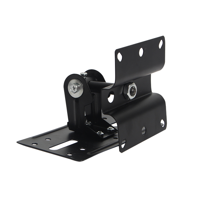 Black Universal Aluminium Alloy Speaker Holder 180 Degree Adjust Ktv Speaker Wall Bracket Mount Holder Stand