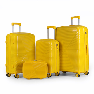 Ensemble de <span class=keywords><strong>valises</strong></span> de voyage en polypropylène PP de 14, 20, 24, 28 pouces - Ensemble de bagages 3 pièces, valise avec poignée, ensemble pour <span class=keywords><strong>achat</strong></span> en gros - Product Image 1