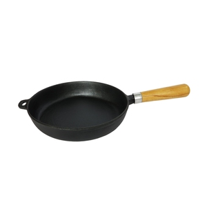 <span class=keywords><strong>Sartén</strong></span> de Hierro Fundido Resistente con <span class=keywords><strong>Mango</strong></span> de Madera <span class=keywords><strong>Extraíble</strong></span>, <span class=keywords><strong>Sartén</strong></span> Multiusos para Todo Tipo de Cocinas - Product Image 3