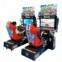 Équipement de jeu d'arcade Outrun Machine de console de jeu vidéo d'arcade de course Simulateur de machine de jeu d'arcade de voiture