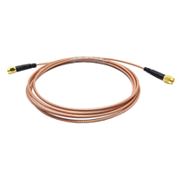 Cable de puente RG316 personalizado chapado en oro SMA macho a macho conector BNC/TNC/N/M/FARKA/MCX/MMCX Cable coaxial