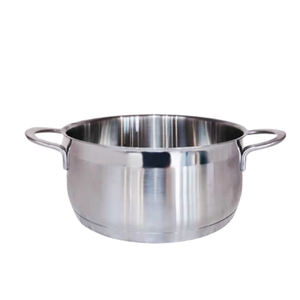 Olla caliente desechable OEM personalizada con tapa <span class=keywords><strong>de</strong></span> vidrio, olla inferior <span class=keywords><strong>de</strong></span> tres capas <span class=keywords><strong>de</strong></span> <span class=keywords><strong>acero</strong></span> inoxidable <span class=keywords><strong>de</strong></span> grado alimenticio - Product Image 4