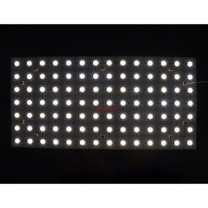 Panneau LED PSB982C avec lentille SMD2835, 98 LED par feuille, 1 LED découpable, DC 24V 20W 170 °   Faisceau ultra large, options multi-CCT, IRC élevé - Product Image 1