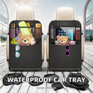 Wasserdichter Großer Auto-Organizer mit Touchscreen-Tablethalterung aus <span class=keywords><strong>Oxford</strong></span>-Material für Rücksitz und Kofferraum 4-7 - Product Image 2