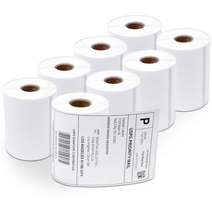 Étiquettes thermiques pour imprimante thermique de supermarché, promotionnelles, avec code-barres, imperméables, résistantes à la chaleur, forte adhérence, écologiques - Product Image 1