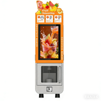 Máquina Expendedora de Smoothies de Frutas Velloc, Esterilización de Agua Electrolizada, Acero Inoxidable, Gestión Basada en la Nube, 20-150 Unidades, Refrigeración