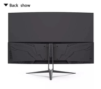 Monitor gaming 32 inci, Monitor gaming 1500R OEM tanpa bingkai QHD 2k melengkung 165HZ