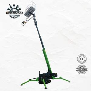 Risenmega Q355D acier 200KG grue sur chenilles automotrice 18-22m batterie au lithium sécurité certifié CE nouvelle flèche araignée usage domestique - Product Image 1