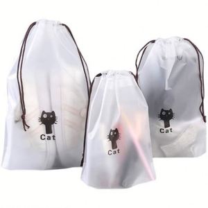 Tshirt Clothing <b>Packaging</b> Black Shrink <b>Bag</b> PVC Zipper Top High Quality Custom Recyclable Plastic <b>Packaging</b> <b>Bag</b> - Product Image 6