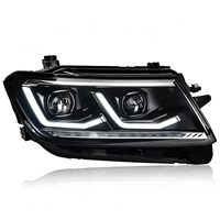 Feux de voiture pour VW, lentille de projecteur de phare, 2017-2020, signal lumineux, phare LED, feux de jour, accessoire automobile