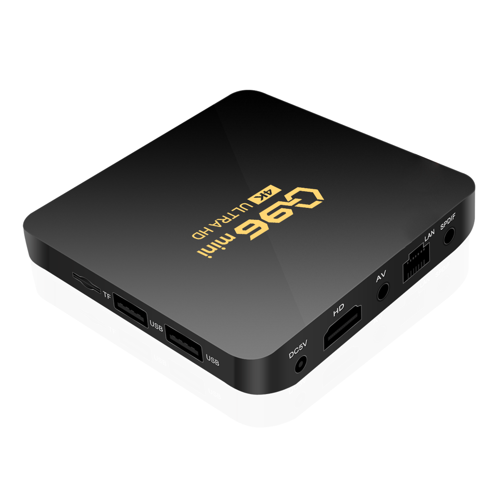 Q96 MINI Android TV Box - 4K Ultra HD Quad-Core CPU