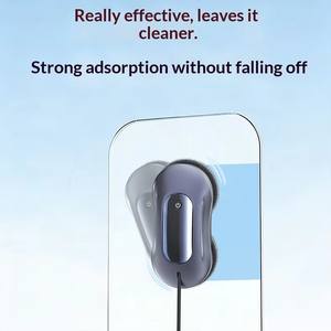 Robot de nettoyage de fenêtres automatique <span class=keywords><strong>pour</strong></span> la maison, dispositif de pulvérisation d'eau double face avec réservoir d'eau - Product Image 2