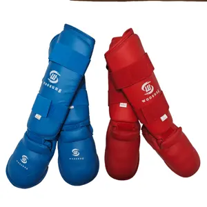 Hot Selling Karate Shin Protector Leg Pads Foot Protector Karate Shin Instep Guard