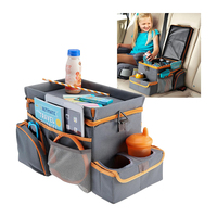 Sac de voyage pour poussette en polyester compact, grande capacité, simple, portable, avec logo personnalisé et matelas à langer amovible