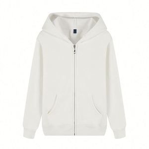 Sudadera con capucha de lujo 100% algodón French Terry con cremallera, estampado personalizado en relieve, peso pesado 500gsm, jersey de invierno, muestra gratuita - Product Image 4