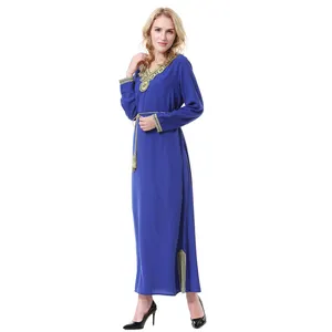 Phụ Kiện Phụ Nữ Kimono Dài Kaftan Dubai Ăn Mặc Friperie Abaya Dubai Phụ Nữ Hồi Giáo Ăn Mặc