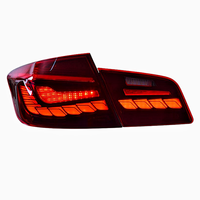 Feux arrière LED de haute qualité CY pour BMW Série 5 F10 F18 2011-2017, éclairage arrière rouge en forme d'écailles de dragon, neuf, 12V
