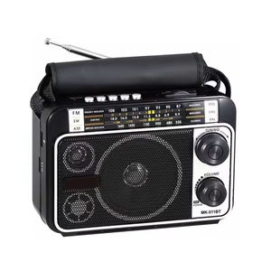 Radio Portátil MK-511 BT con Doble Altavoz, Alta Potencia, Multibanda, Sintonización de Alta Calidad, Multifunción, Tipo Tarjeta, Unidad USB - Product Image 3