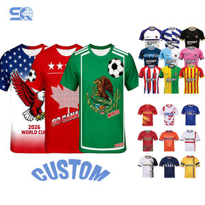<span class=keywords><strong>Camiseta</strong></span> de la Copa Mundial de Fútbol 2026, Personalizable al por Mayor con Logotipo del Equipo, Servicio OEM, Ecológica, Transpirable, Talla Grande para Fanáticos del Fútbol - Product Image 2