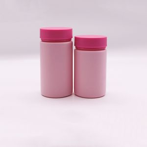 ขวดพลาสติก PE สำหรับยาและผลิตภัณฑ์ดูแลสุขภาพ บรรจุภัณฑ์วิตามิน เม็ด แคปซูล ยาเม็ด สำหรับเซรั่ม แชมพู และผลิตภัณฑ์ดูแลผิว - Product Image 1