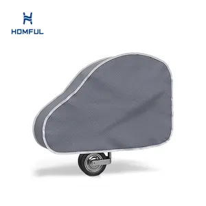 HOMFUL-Protector universal anti nieve impermeable a prueba de polvo, cubierta de enganche para caravana, cubierta de enganche para remolque de viaje