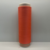 Filament de nylon 100% DTY 40D anti-boulochage, tissu brut pour tricot à la main, tissage, textile à motifs teints, haute résistance, torsion S/Z