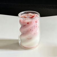 Tasses à espresso isolantes en verre borosilicate à double paroi pour latte macchiato, verres à cappuccino, verres à café glacé et à thé