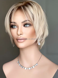 Kingdom Premium 100% cabello europeo seda superior peluca judía 5x5 tramas de base de seda espalda con HD rayita peluca Médica para Mujeres de alopecia - Product Image 2