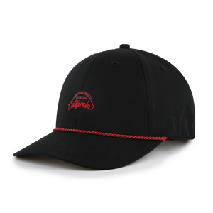 Gorras de Béisbol Deportivas Elásticas 100% Poliéster, Tela Espigada con Patrón de Letras, Ajustables con Broche de Goma - Product Image 1
