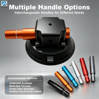 Support à ventouse de 4 pouces, support de caméra de voiture à pompe manuelle pour toit, capot et pare-brise, prise de vue vidéo, compatible OEM