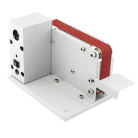 Mini-meuleuse à bande abrasive DIY pour polissage et affûtage, machine de bureau à angle fixe, alimentation secteur 24V