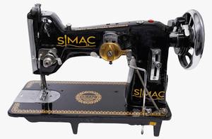 Machine à coudre industrielle à point droit SIMAC pour la fabrication de vêtements et la couture, disponible au prix export. - Product Image 2