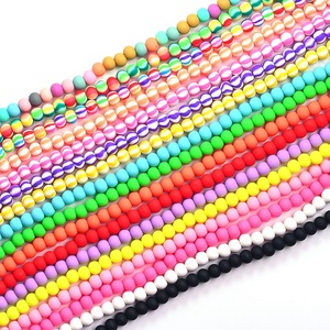 Cuentas Redondas <span class=keywords><strong>de</strong></span> Arcilla Polimérica <span class=keywords><strong>de</strong></span> 7 mm al por Mayor <span class=keywords><strong>de</strong></span> Xinyi, Cuentas Coloridas <span class=keywords><strong>de</strong></span> <span class=keywords><strong>Playa</strong></span> <span class=keywords><strong>de</strong></span> Verano, Cuentas Sueltas en Hilo para Hacer Joyería - Product Image 1