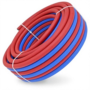 สายเชื่อมแรงดันสูงแบบคู่ สายแก๊ส PVC แบบยืดหยุ่น ขนาด 1/4-2 นิ้ว สีแดงน้ำเงิน สำหรับออกซิเจน อะเซทิลีน แอลพีจี - Product Image 4