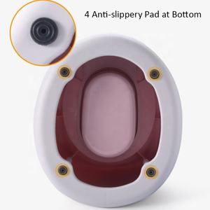 Siège d'entraînement de pot pour filles et garçons, toilettes pour enfants en bas âge, dossier de toilette détachable, coussin doux et protection contre les éclaboussures de brosse - Product Image 5