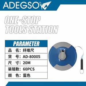 Nastro di misurazione del corpo in pelle da 20 piedi nastri in acciaio da pollici imperiali per misurazioni del corpo all'ingrosso - Product Image 1