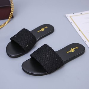 Nouvelles sandales plates à plateforme style fée pour l'été 2026, à bout ouvert, à une bride, pour femmes, grandes tailles, chaussures décontractées d'intérieur - Product Image 1