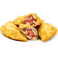 Nouvelle machine à empanadas au poulet et à pâte à pizza haute performance, capacité de 3600-30000/h, multi-cuisson (au vapeur/frite/au four), garantie 1 an