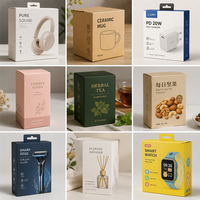 Manufacturer Custom Product Packaging Printed Collapsible Skin Care Face Cream Paper Box